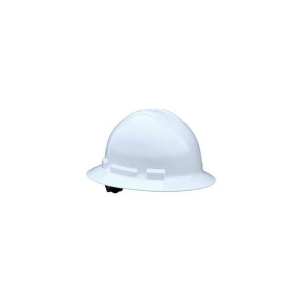 Radians Radians QHR4 Quartz„¢ Full Brim Hard Hat, 4 Point Ratchet, White QHR4WHITE Zoro